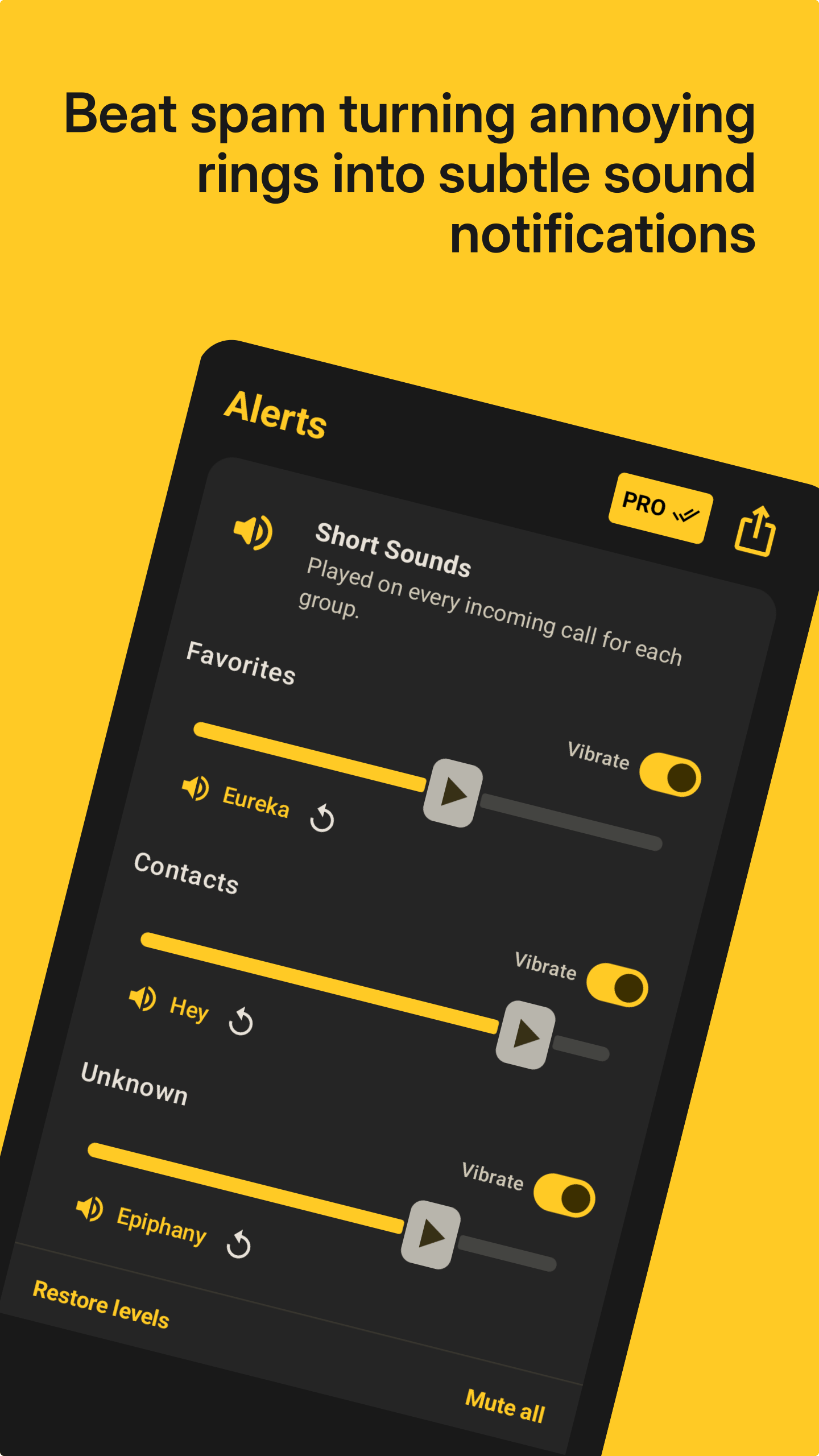 Blocker Alerts screen